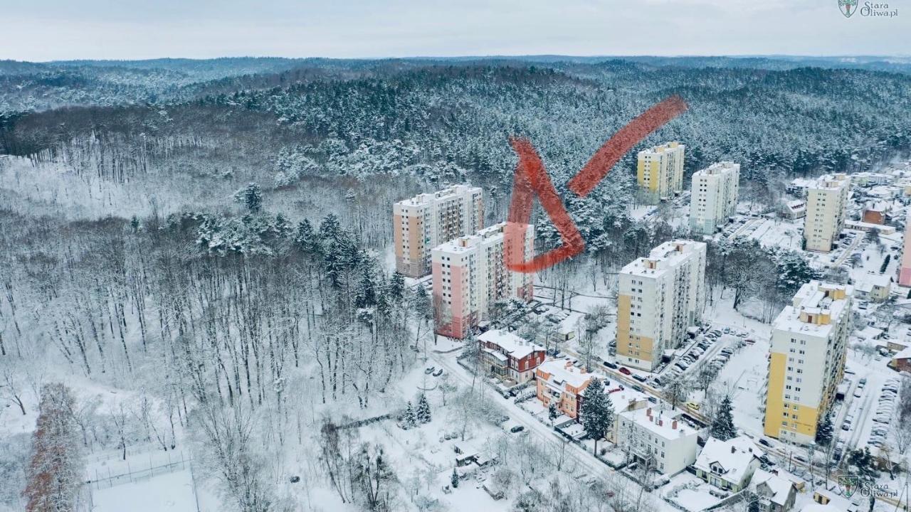 Ferienwohnung Lesny Zakatek Danzig Exterior foto